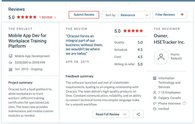 Reviews